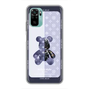 Круті Чохли Луі Віттон для Xiaomi Redmi Note 10 5G (AlphaPrint) (Медведик LV)