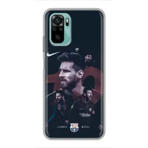Чехлы Месси для Xiaomi Redmi Note 10 5G (AlphaPrint) (Месси 10)