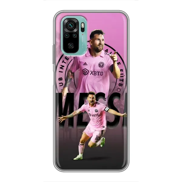 Чехол с принтом «Messi Miami» для Xiaomi Redmi Note 10 5G
