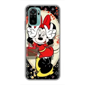 Чохол Disney Mouse Xiaomi Redmi Note 10 5G (PREMIUMPrint) (Мінні peace)