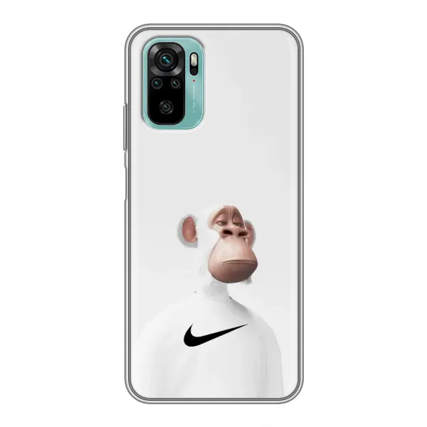 Чехол с принтом «обезьяна NFT Nike» для Xiaomi Redmi Note 10 5G