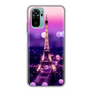 Чехол Эйфелева Башня для Xiaomi Redmi Note 10 5G - (AlphaPrint) (Париж Башня)