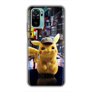 Чохли з крутими принтами для Xiaomi Redmi Note 10 5G - (PREMIUMPrint) (Пикачу)