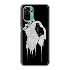 Чехол с Короной Сяоми Редми Ноут 10 5G - (AlphaPrint) (Принцесса)
