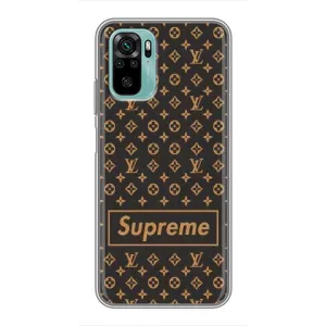 Чеохол для Xiaomi Redmi Note 10 5G з картинкою Supreme (AlphaPrint) (Supreme LV)