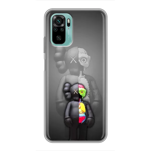 Чохол з принтом «Тіло Bearbrick» для Xiaomi Redmi Note 10 5G