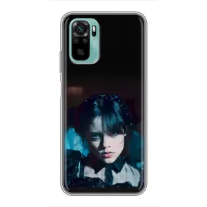 Чохли Венсдей на Xiaomi Redmi Note 10 5G Уенсдей (AlphaPrint) (погляд Венздей)