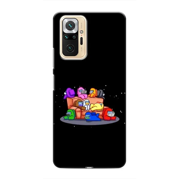 Чехол с принтом «Амонг-ас» для Xiaomi Redmi Note 10 Pro