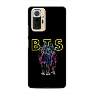 Чехлы BTS для Xiaomi Redmi Note 10 Pro (AlphaPrint) (BTS стайл)