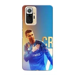 Чохол Кріштіану Роналду для Xiaomi Redmi Note 10 Pro (AlphaPrint) (CR7 Real)