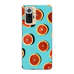 Чехлы с Фруктами для Xiaomi Redmi Note 10 Pro (VPrint) (Грейпфрут)