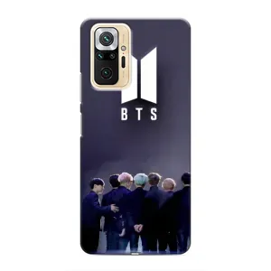 Чехлы BTS для Xiaomi Redmi Note 10 Pro (AlphaPrint) (Группа BTS)