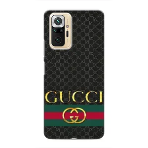Чохли  GUCCI для Сяомі Редмі Ноут 10 Про (AlphaPrint) (Gucci оригінал)