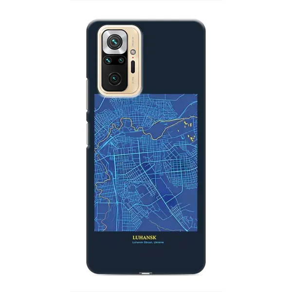 Чехол с принтом «Гуганск» для Xiaomi Redmi Note 10 Pro