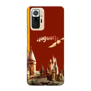 Чехлы с Гарри Поттером для Xiaomi Redmi Note 10 Pro (AlphaPrint) (Hogwarts)