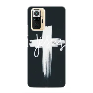 Християнські Чохли для Xiaomi Redmi Note 10 Pro (AlphaPrint) (Ісус)