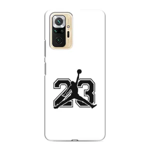 Чохли для Xiaomi Redmi Note 10 Pro - з картинкою JORDAN (AlphaPrint) (Jordan 23)