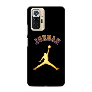 Чохли для Xiaomi Redmi Note 10 Pro - з картинкою JORDAN (AlphaPrint) (Jordan Gold)
