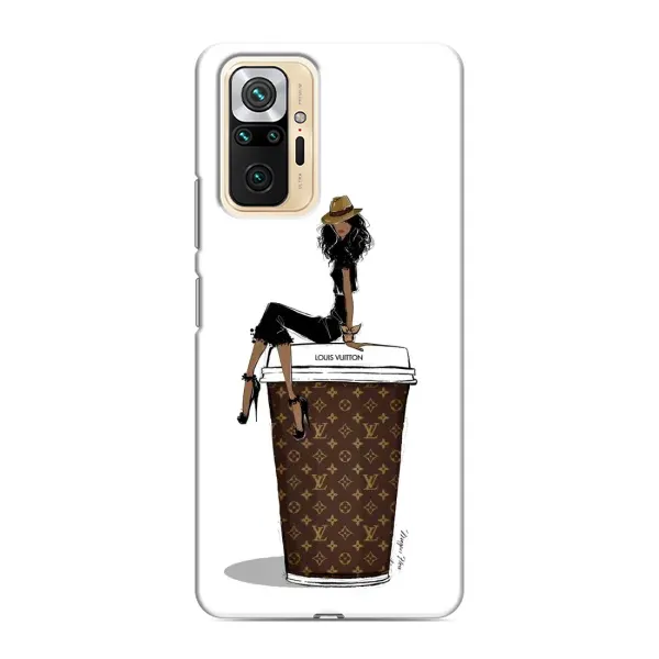 Чохол з принтом «кава LOUIS VUITTON» для Xiaomi Redmi Note 10 Pro Чохол з принтом «кава LOUIS VUITTON» для Xiaomi Redmi Note 10 Pro