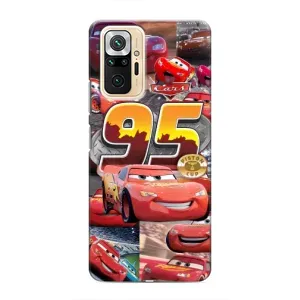 Чехол с принтом «Коллаж Молния Маквин» для Xiaomi Redmi Note 10 Pro