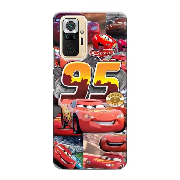 Чехол с принтом «Коллаж Молния Маквин» для Xiaomi Redmi Note 10 Pro