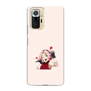 Чохли Персонажі Аніме Наруто для Xiaomi Redmi Note 10 Pro (AlphaPrint) (Лайк Сакура)