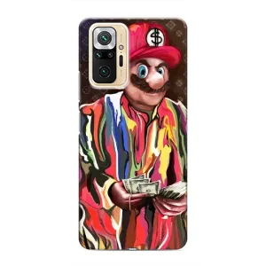 Бренднові Чохли для Xiaomi Redmi Note 10 Pro - (PREMIUMPrint) (Mario LV)