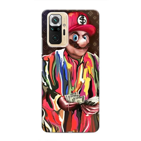 Чохол з принтом «Mario LV» для Xiaomi Redmi Note 10 Pro