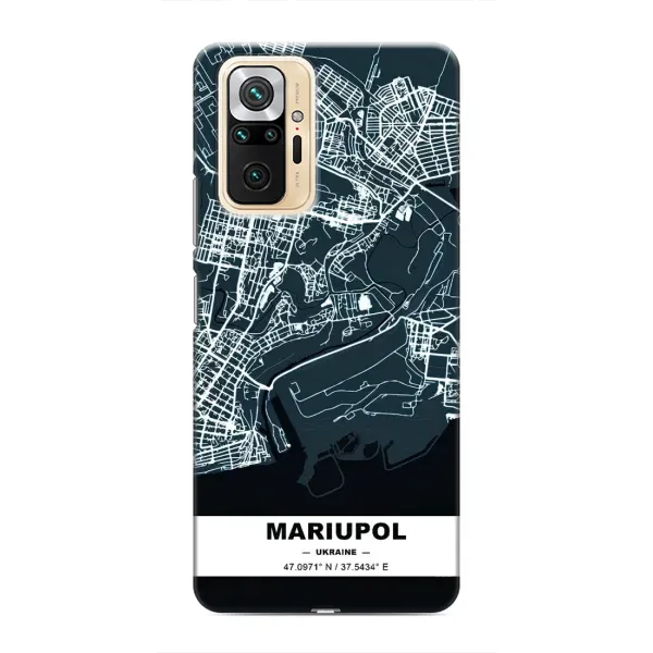 Чехол с принтом «Мариуполь» для Xiaomi Redmi Note 10 Pro