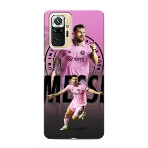 Чохли для Сяомі Редмі Ноут 10 Про - Лео Мессі Маямі (Messi Miami)