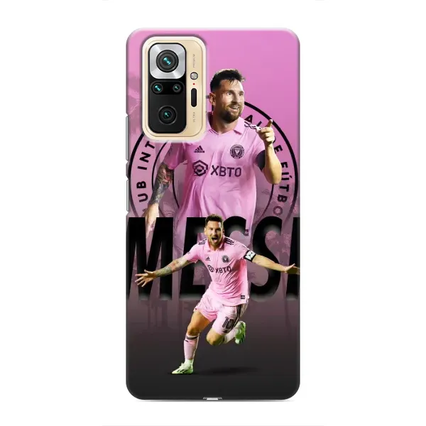 Чехол с принтом «Messi Miami» для Xiaomi Redmi Note 10 Pro