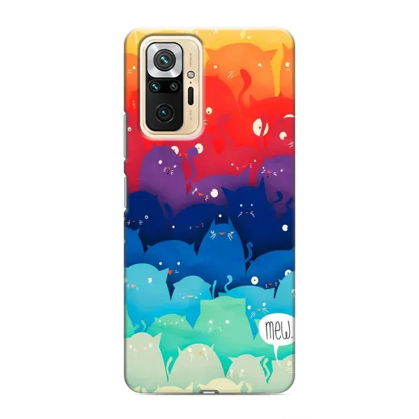 Чехол с принтом «Mew» для Xiaomi Redmi Note 10 Pro Чехол с принтом «Mew» для Xiaomi Redmi Note 10 Pro