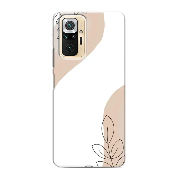 Чехол с принтом «Нюдовая веточка абстракция» для Xiaomi Redmi Note 10 Pro