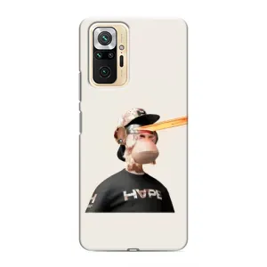 Чехлы с Обезьянами NFT для Xiaomi Redmi Note 10 Pro (AlphaPrint) (обезьяна NFT в очках)