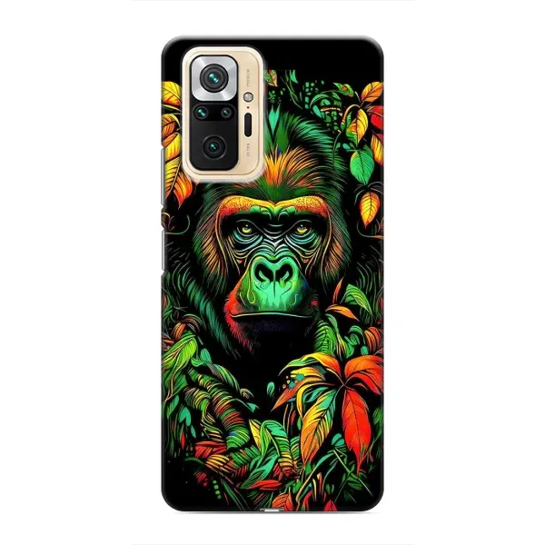 Чехол с принтом «Обезьяна в тропиках» для Xiaomi Redmi Note 10 Pro