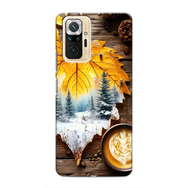 Чехол с принтом «Осенне-зимний кофе» для Xiaomi Redmi Note 10 Pro