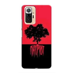 Украинские Чехлы для Xiaomi Redmi Note 10 Pro с картинкой УПА (AlphaPrint) (Патріот)