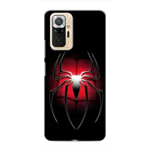 Чохол з людиною павуком для Xiaomi Redmi Note 10 Pro - (AlphaPrint) (Паук марвел)
