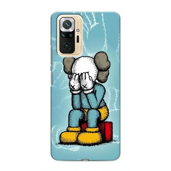 Чохол з принтом «Плач Bearbrick» для Xiaomi Redmi Note 10 Pro