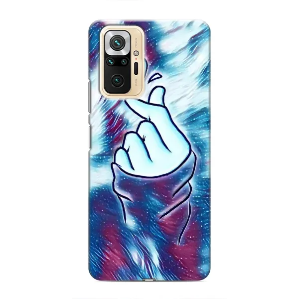 Чохол з принтом «Радужне серце» для Xiaomi Redmi Note 10 Pro