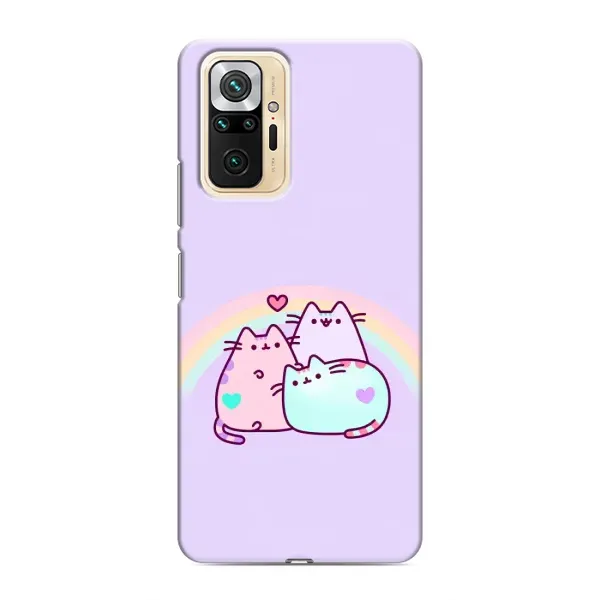 Чехол с принтом «Радужные котики» для Xiaomi Redmi Note 10 Pro Чехол с принтом «Радужные котики» для Xiaomi Redmi Note 10 Pro