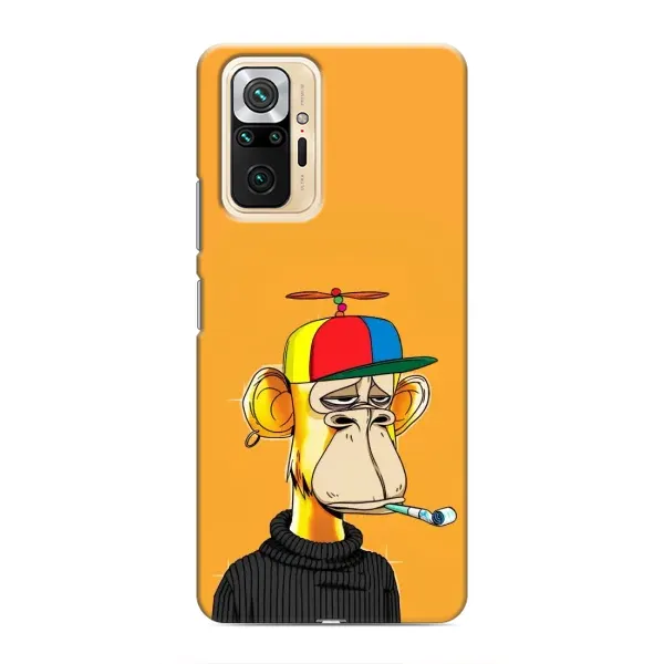 Чохол з принтом «Нудна мавпа NFT» для Xiaomi Redmi Note 10 Pro