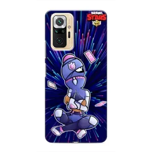 Чехлы Brawl Stars для Xiaomi Redmi Note 10 Pro (AlphaPrint) (Тара)