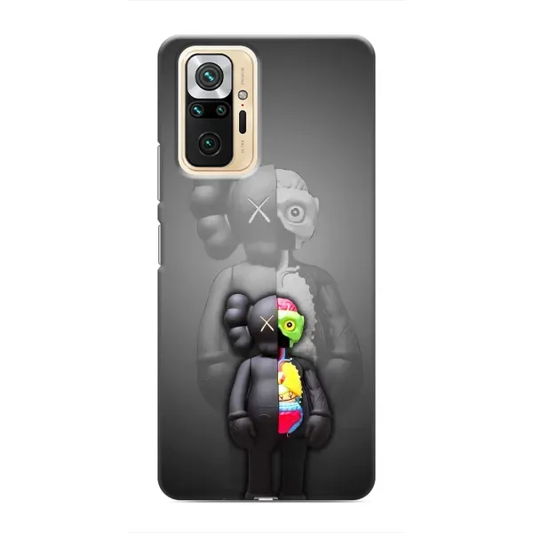 Чохол з принтом «Тіло Bearbrick» для Xiaomi Redmi Note 10 Pro