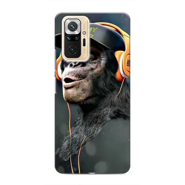 Чехол с принтом «В наушниках» для Xiaomi Redmi Note 10 Pro