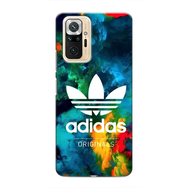 Чохол з принтом «Яскравий Адідас» для Xiaomi Redmi Note 10 Pro