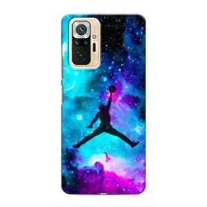 Чохли для Xiaomi Redmi Note 10 Pro - з картинкою JORDAN (AlphaPrint) (Яскравий Джордан)