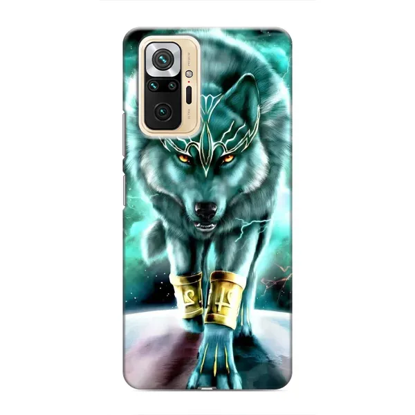 Чехол с принтом «Яркий волк» для Xiaomi Redmi Note 10 Pro Чехол с принтом «Яркий волк» для Xiaomi Redmi Note 10 Pro