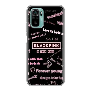 Чохол з музикальним гуртом для Xiaomi Redmi Note 10 (BLACKPINK)