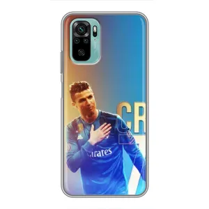 Чохол Кріштіану Роналду для Xiaomi Redmi Note 10 (AlphaPrint) (CR7 Real)